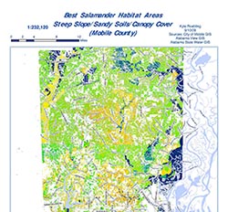 Salamander Habitat Map